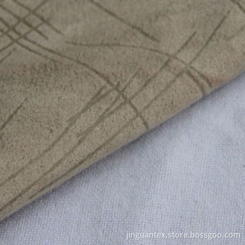 polyester microfiber faux Suede fabric,used for sofa jacket garment,width from 150-300cm